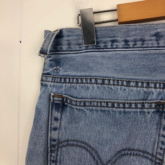 Vintage Levi’s Cut Off Distressed Shorts Sz 30 - Picture 9 of 10
